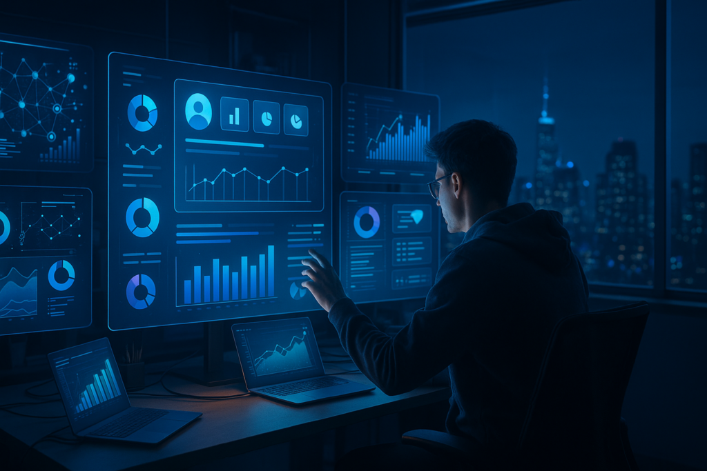 create your own SMM panel illustration
