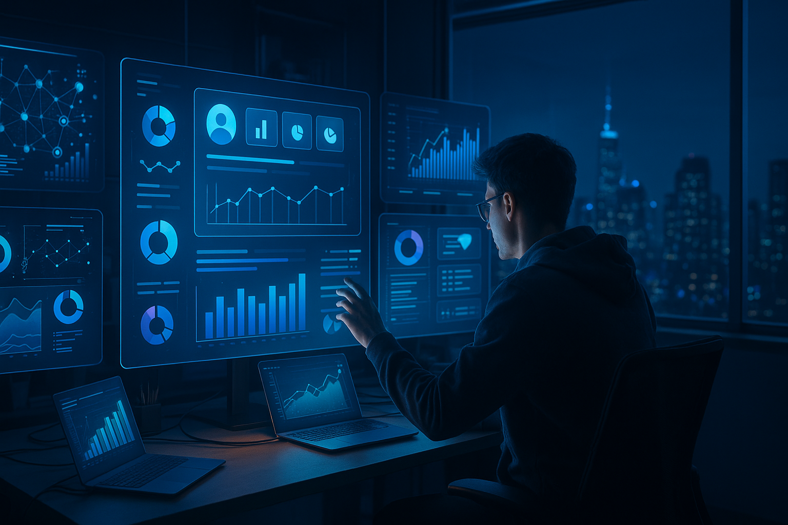 create your own SMM panel illustration