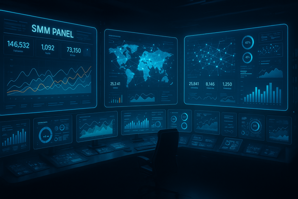 SMM panel script for agencies illustration